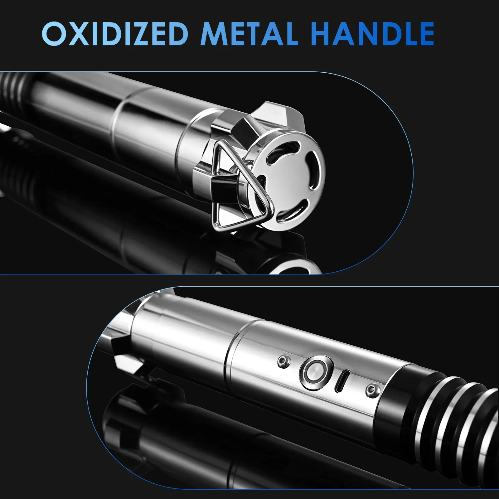 WANARICO SN Pixel Luke Lightsaber Skywalker Smoothswing Metal Hilt con Dueling Blade FOC Cosplay Laser Sword Gift Toys