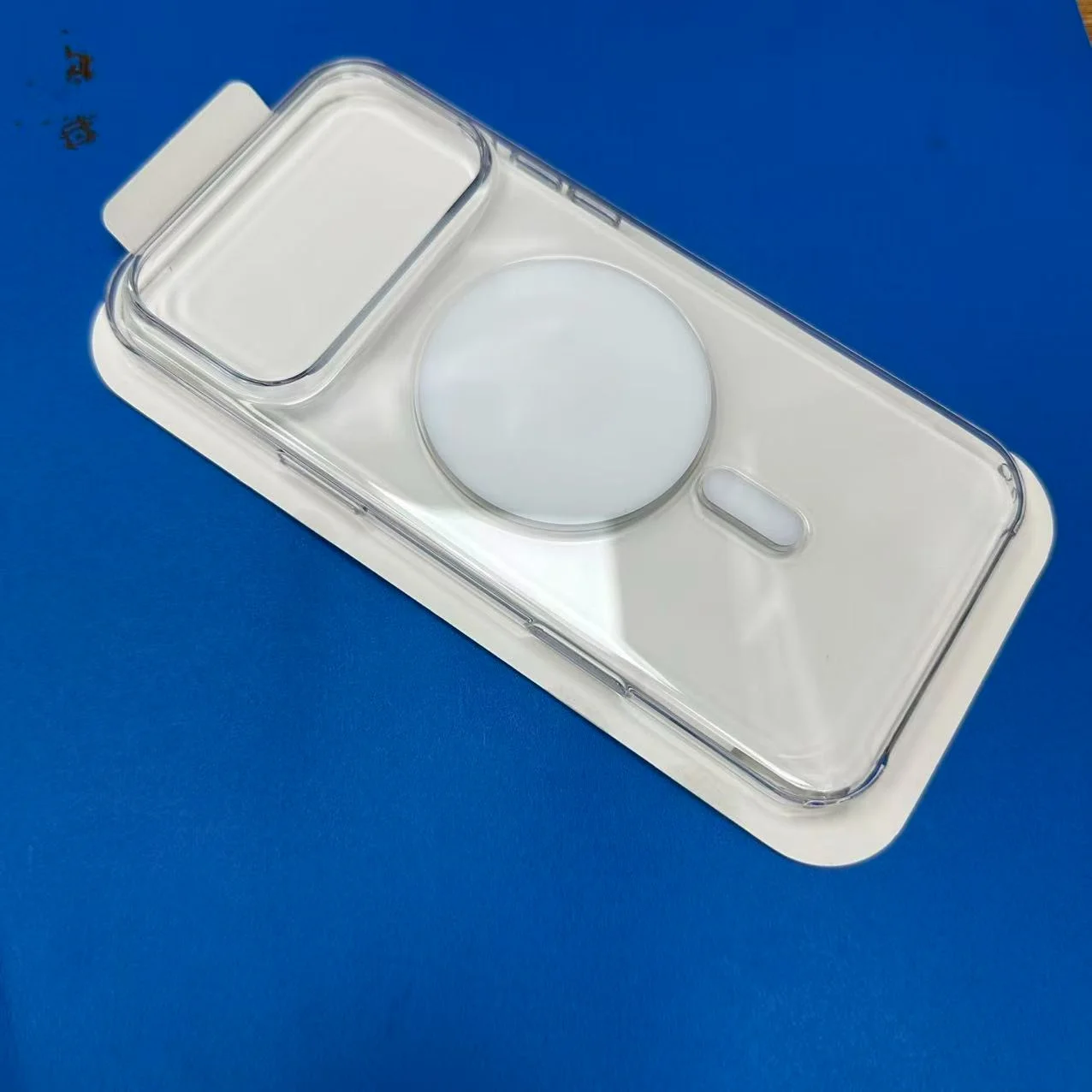 New Transparent Magnetic Case for iPhone 18pro/18promax, Suitable for Magsafe AI Camera Button Protective Cover