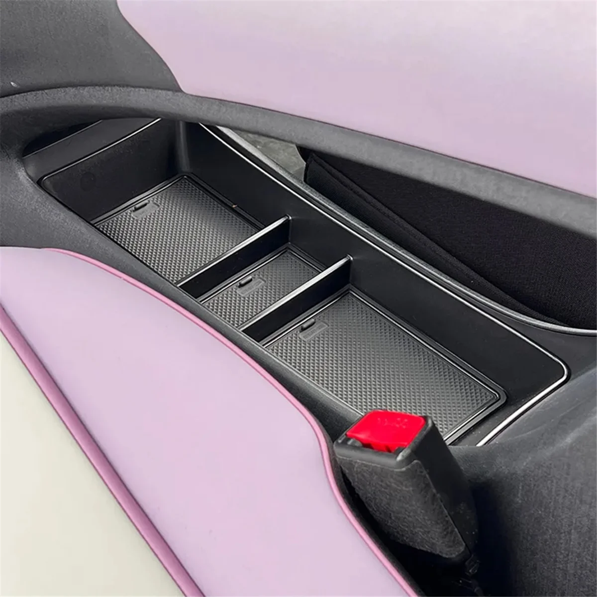 

Для BYD Dolphin Atto 2 2023 2024 EV автомобильная центральная консоль под органайзер лоток для хранения аксессуары жасмин