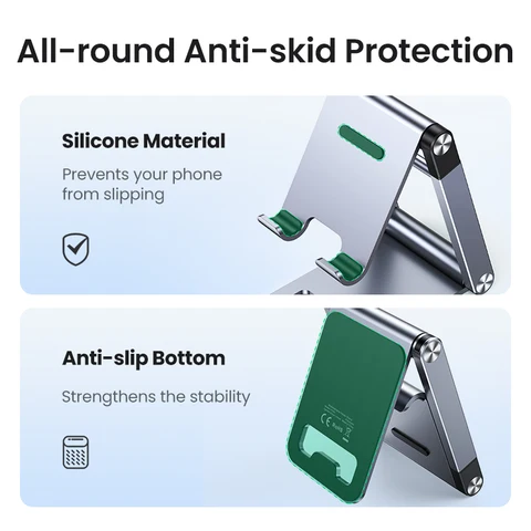 UGREEN алюминиевая подставка для телефона и планшета, совместима с iPhone, Xiaomi, Samsung, Huawei — детальный вид товара