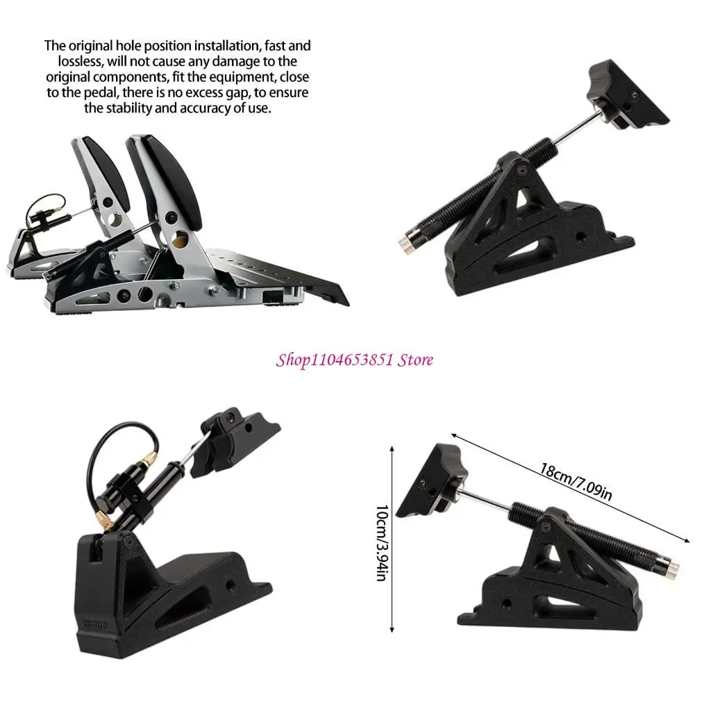 Plastic Hydraulic Damping For Reduced Vibration In Game Controllers Pedal
