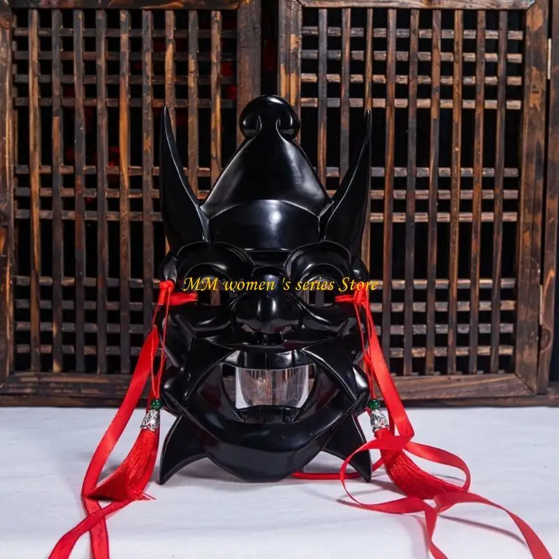 Q39C Ręcznie malowana maska Halloweenowa maska maskarada maska maska na Halloween Akcesoria dla mężczyzn kobiety