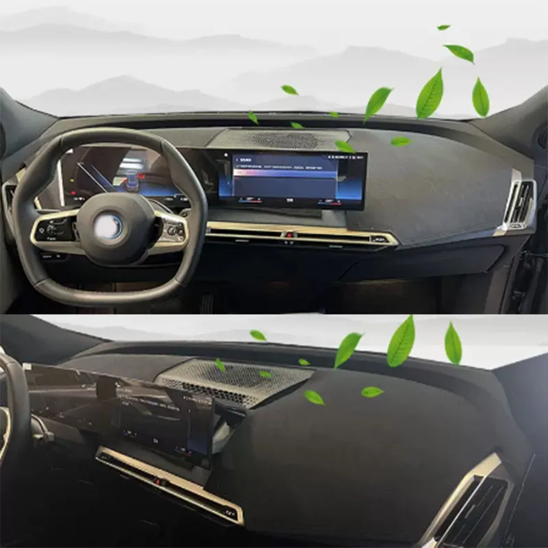 

For 2022 2023 2024 BMW iX Accessories Dashboard Cover Instrument Panel Dash Mat Dashmat Protective Pad