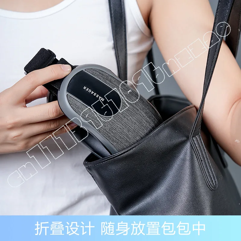Eye Airbag Massager, Rechargeable Electric Hot Compress Eye Protector, Bluetooth Music Sleep Meter, Folding Massager