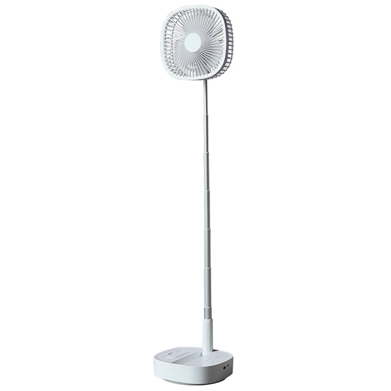 Battery Operated Desk Fan 7200Mah Portable Oscillating Fan Telescopic Floor Fan Remote Control Fan For Home Outdoor