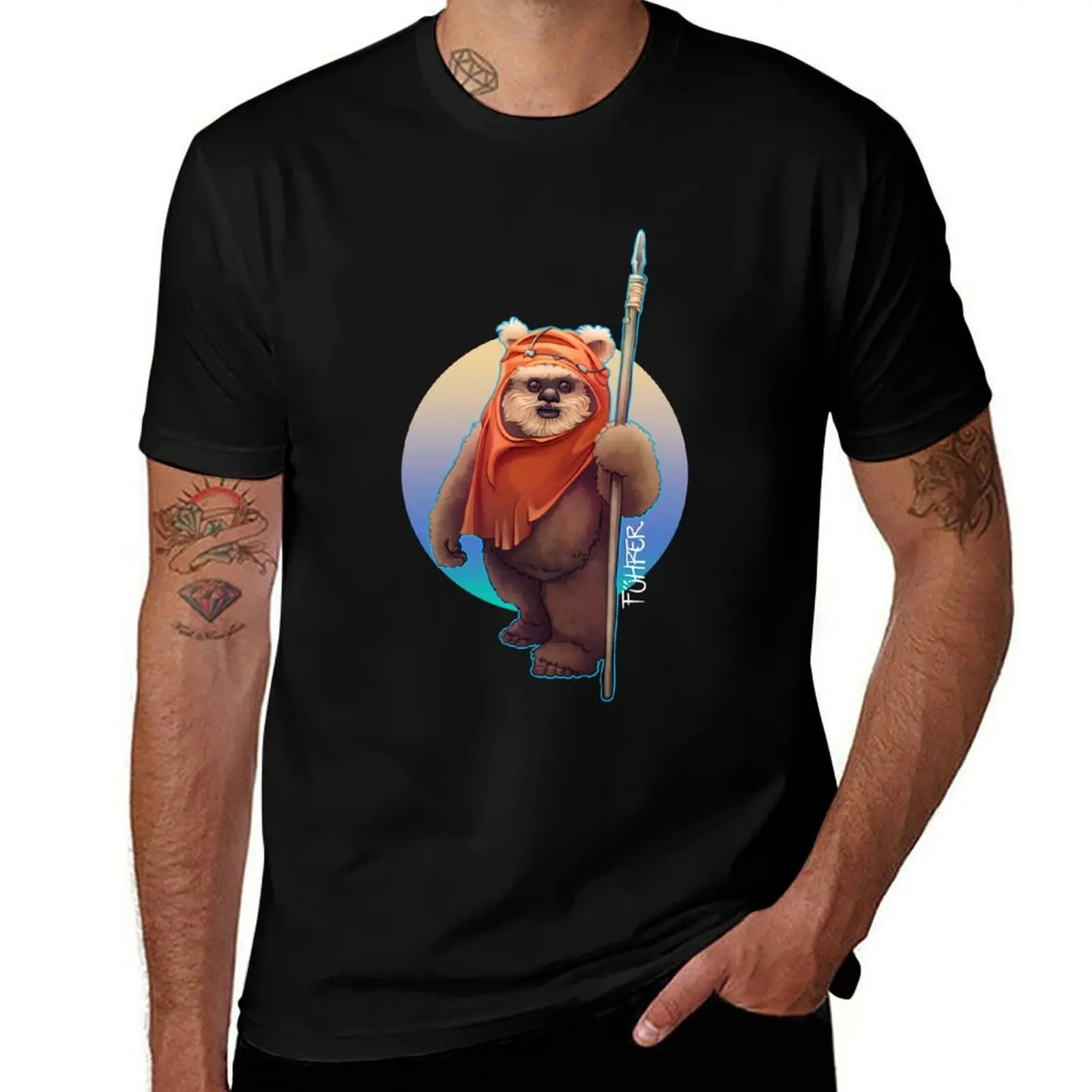 

Ewok T-Shirt Classic Print Short Sleeve Shirt