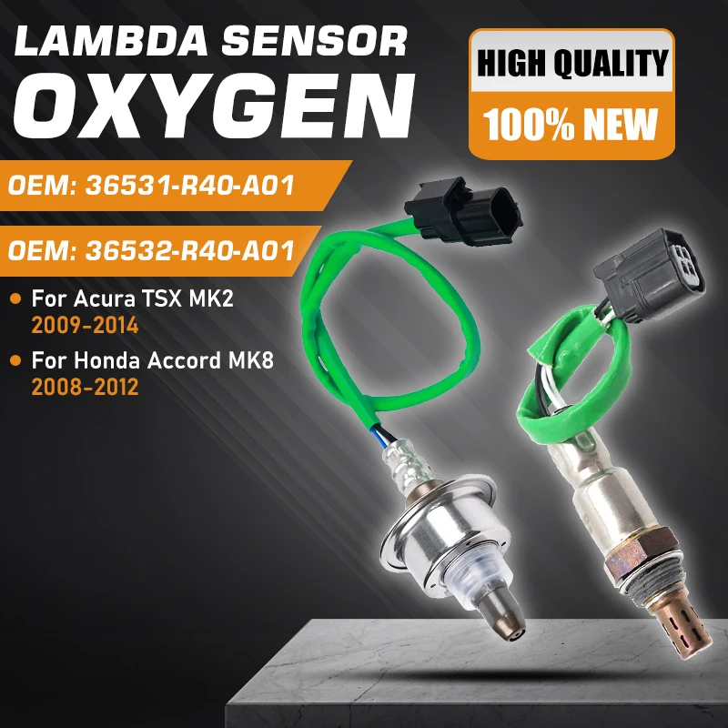 Sonda Lambda Sensor de oxígeno para Honda Accord 8th gen MK8 2008 2009 2010 2011 2012 Acura TSX MK2 2009-2014 accesorios de Sensor O2