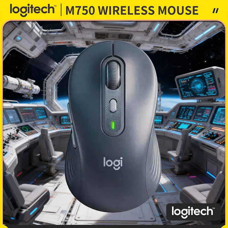 

Эргономичная беспроводная мышь M750 - 90% снижение шума, мягкие ручки, SmartWheel, 24 месяца автономной работы, выбор для ежедневной работы