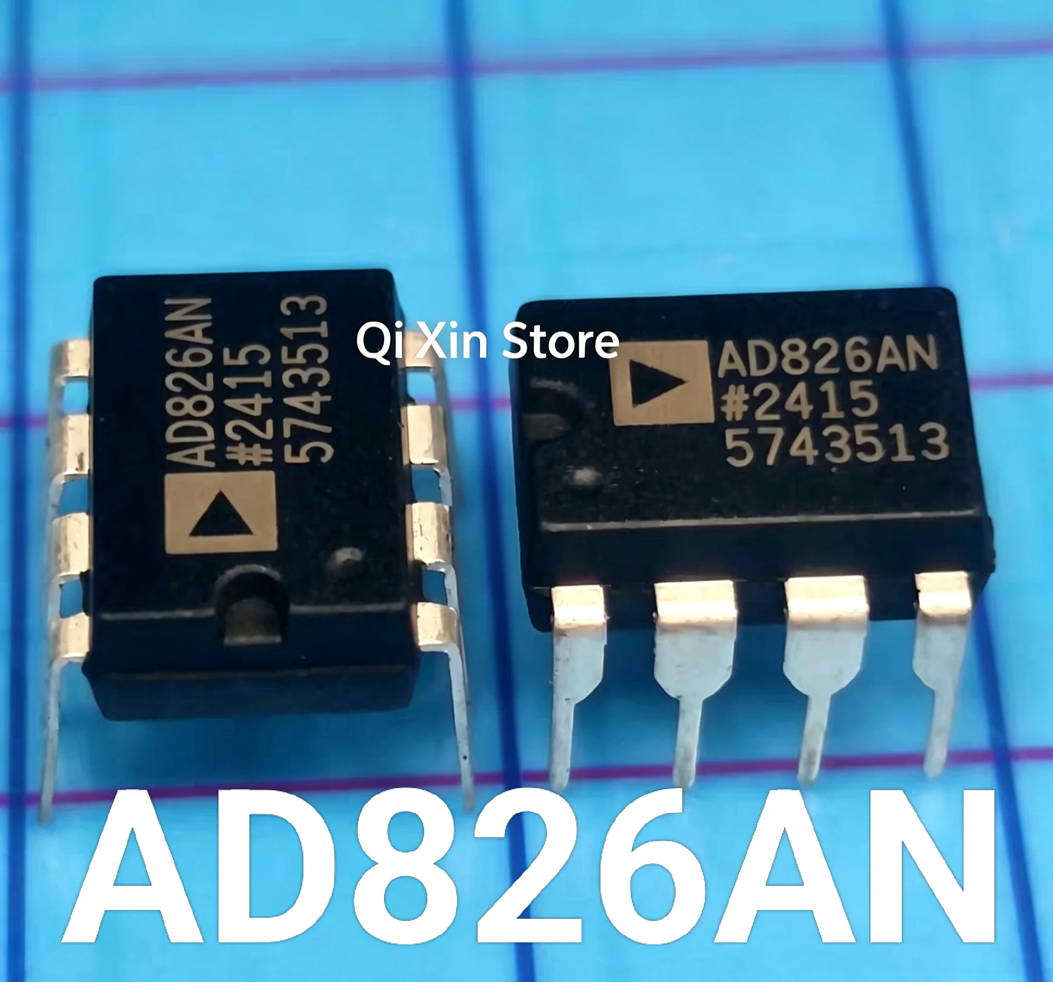 AD826, AD826AN, AD826ANZ: Brand-new, classic high-performance dual operational amplifiers in PDIP-8 packages