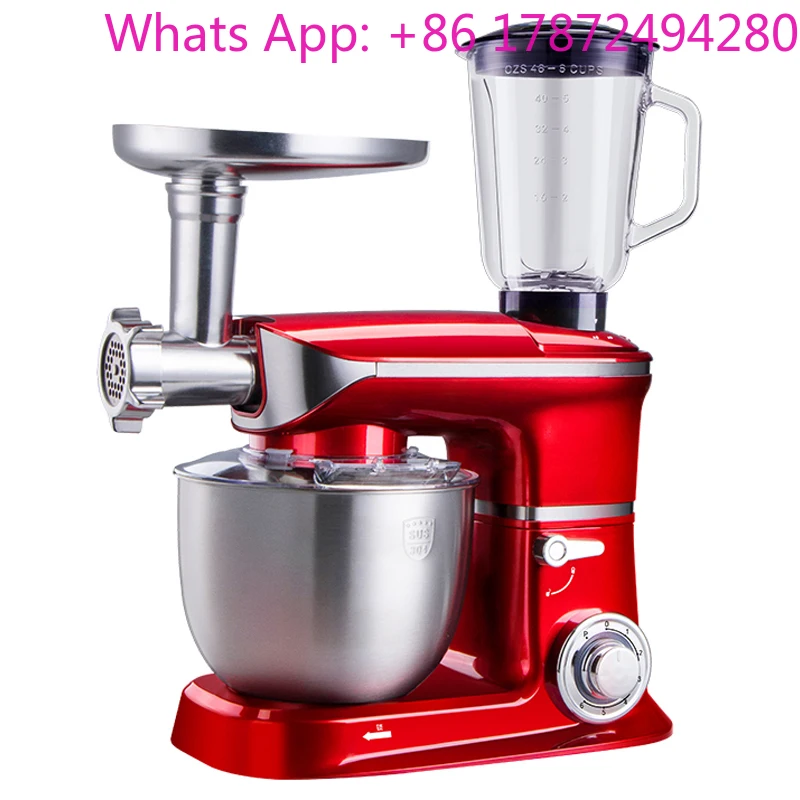 Electric household multifunctional small automatic dough kneading machine Mixing ZG-LZ518 Juicing meat grinder cook machine