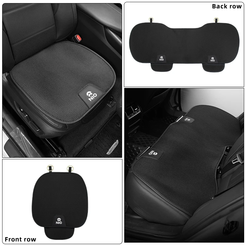 

2/3pcs Car Cushion Cover Anti-slip Breathable Ice Silk Storage Protector Mat For Nio ES6 EC6 ES8 ES7 ET5 ET7 EP9 2021 2022 2023