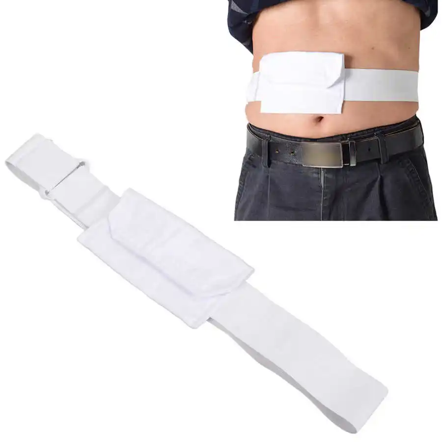 Peritoneal Dialysis Catheter Patient Shower Cover for Surgery Require Drains Patient Care Belt Ostomy Supports