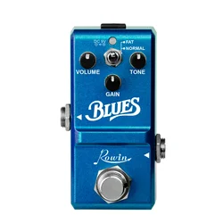 Rowin LN-321 Pedals Guitar  Wide Range Frequency Response Blues Drive Pedal Overdrive Pedal for Blues