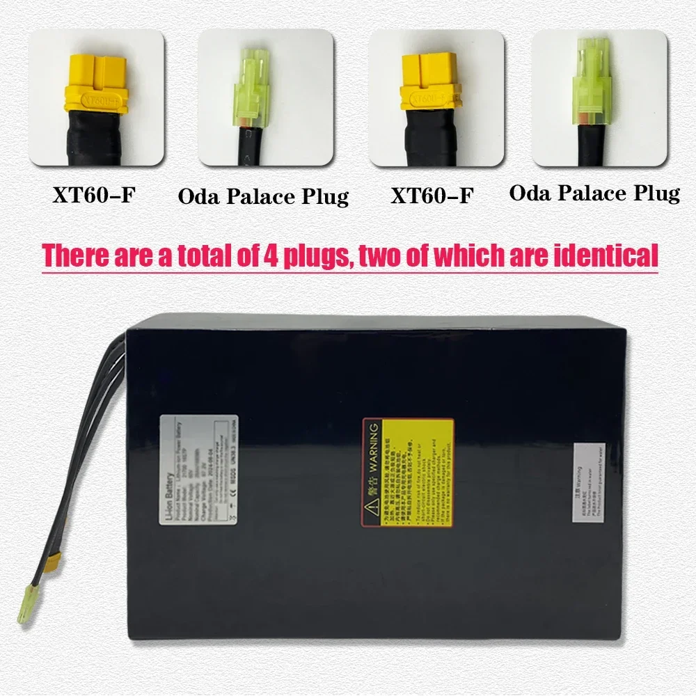 

21700 60V 33.6Ah Li-ion Rechargeable Battery 16S7P Large Capacity Battery Pack 2016Wh Power battery pack 16S7P built-in BMS