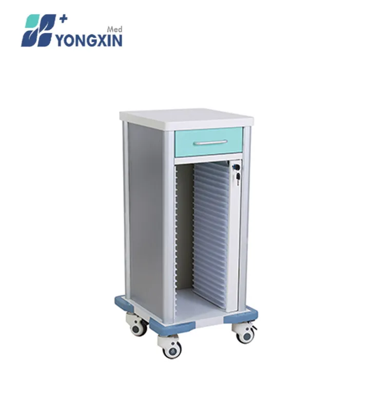 

CT-008 Hospital Medical Cart record cart patient file trolley