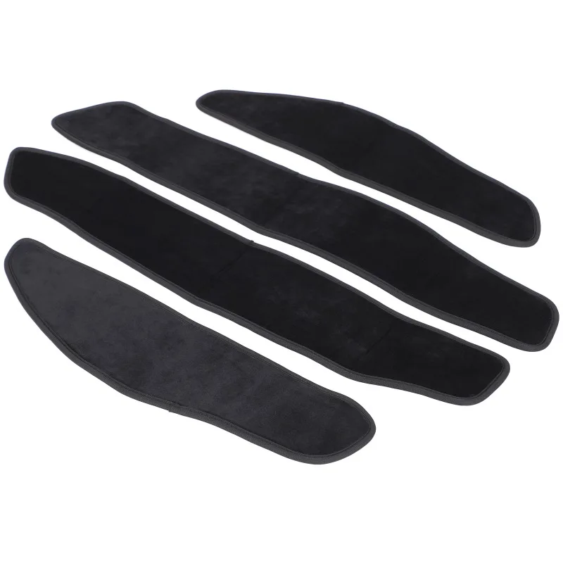 Protectores de alféizar de puerta de terciopelo, alfombrillas antiincrustantes para Land Rover Defender 2020 2021 2022 2023 2024 2025 + accesorios interiores de coche