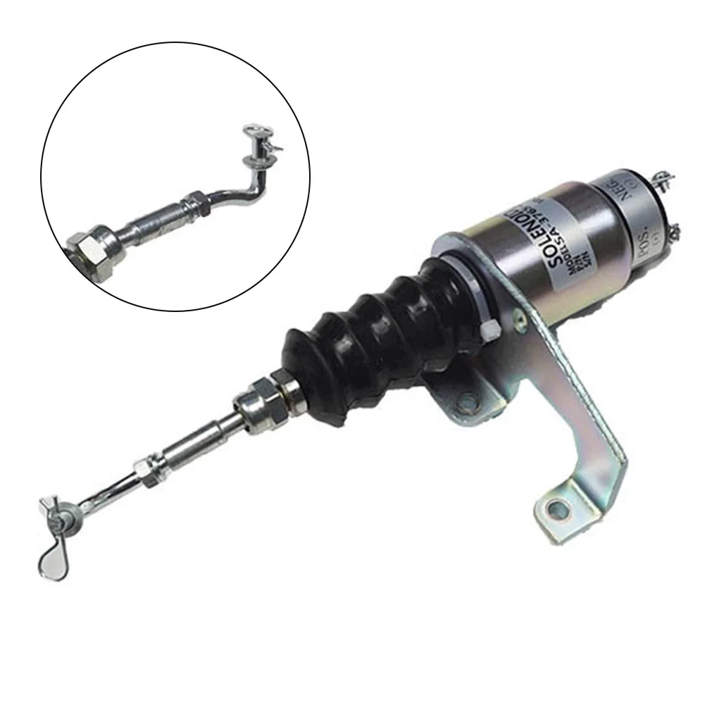 For BOSCH For DEUTZ F4L913 Fuel Stop Solenoid Valve Industrial Applications Easy Installation Solenoid Valve Equipment Valve