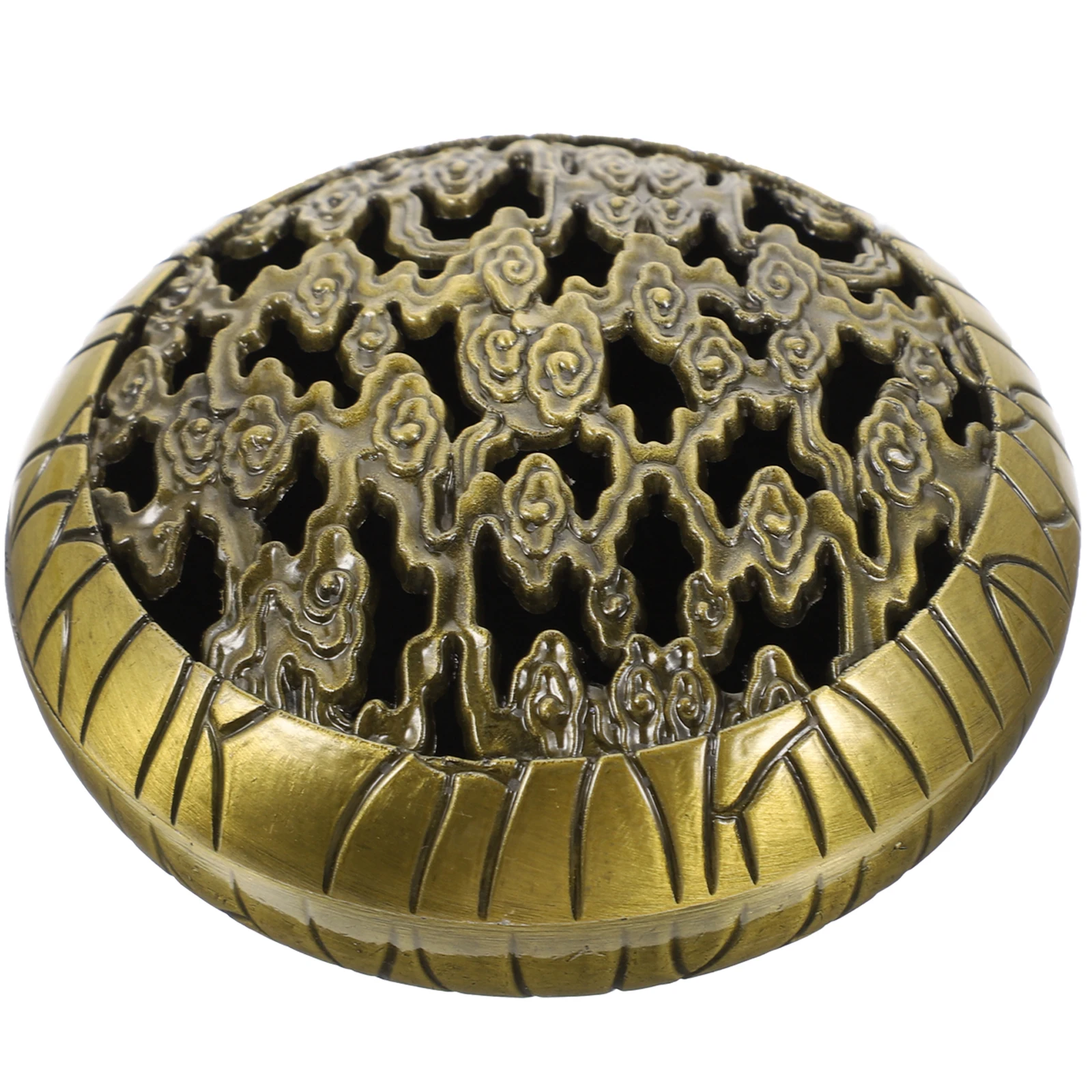 

Metal Vintage Style Zinc Alloy Incense Holder Turtle Burner Aromatherapy Tabletop Decor Meditation Home Ornament