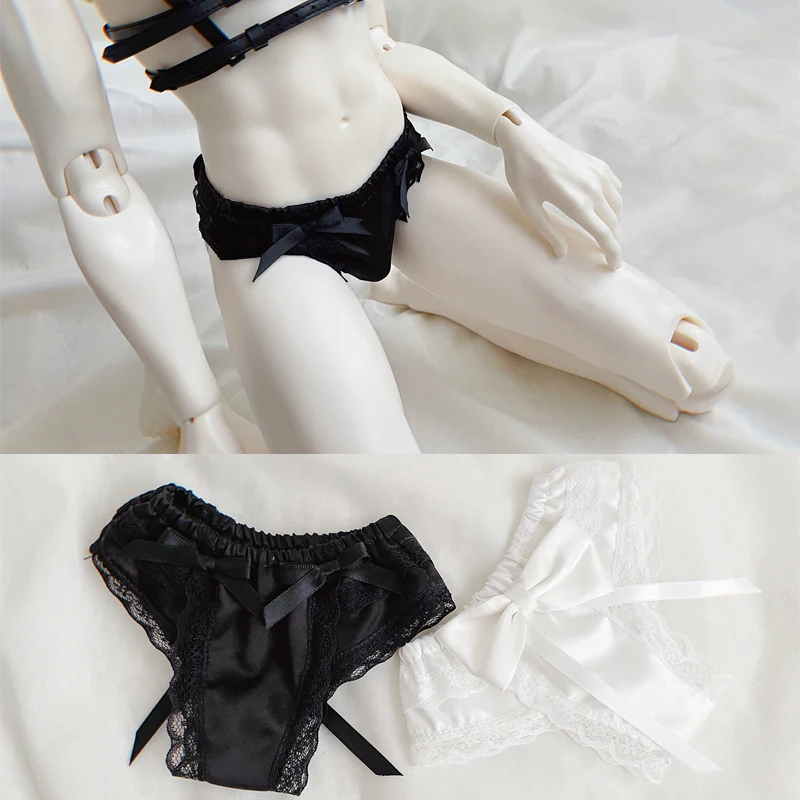 D04-007 children toy BJD SD ID75 73 bedoll doll's handmade accessories Sexy Bow Lace Panties underwear 1 pcs