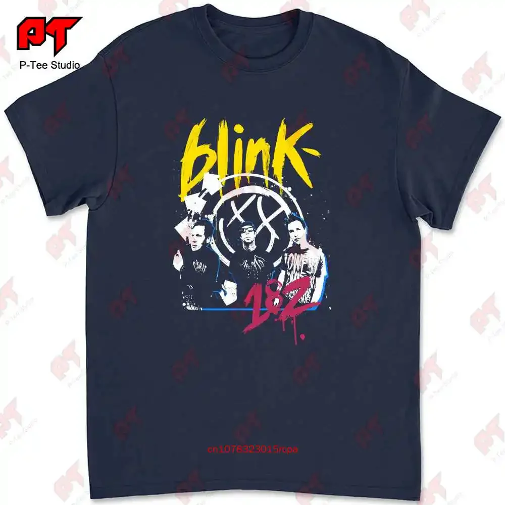 Blink 182 Concert T Shirt Summer 2009 Tour Size Small Black Neon SULT