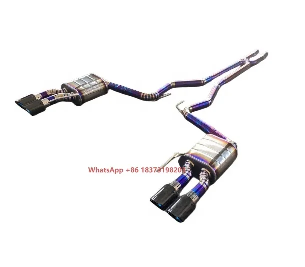 

Titanium Catback Exhaust System for Mustang Gt 5.0t