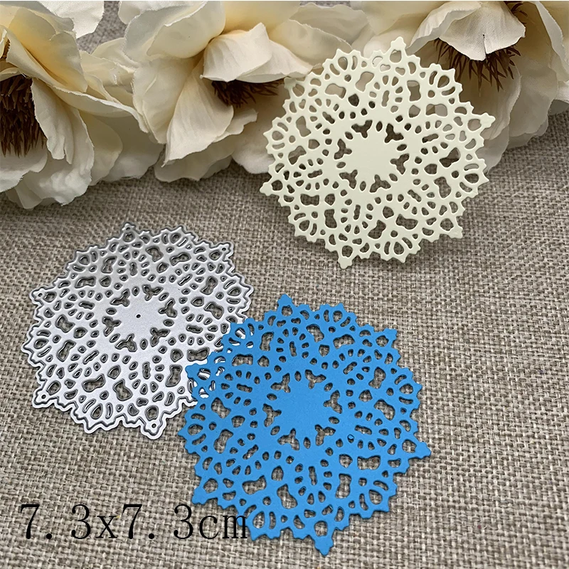 Christmas flower frame series Metal Cutting Dies Stencils For DIY Scrapbooking Decorative Handcraft Die Cutting Template Mold