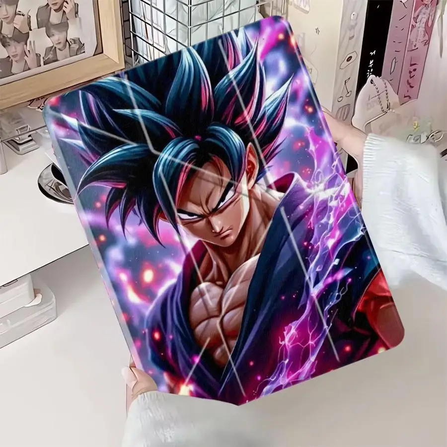 

Чехол-подставка Dragon Ball для планшетов iPad Pro 2025, Mini 6, 7, Air 4, 5, M3, M2, 1, 2, M4, 11 дюймов, Pro 11-го, 10-го, 9-го, 8-го, 7-го поколений, 12.9 дюймов