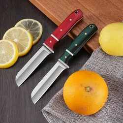 Stainless steel Fruit peeler Slicer Fruit and vegetable potato peeler knife wooden handle kitchen gadgets