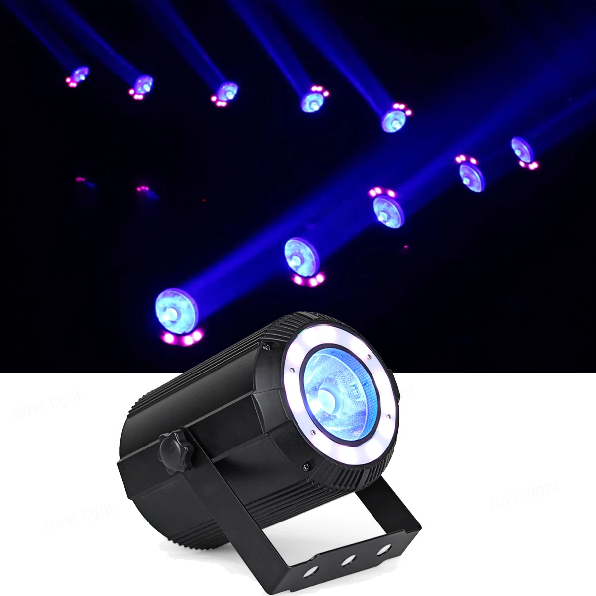 

RGBW 4in1 LED Par Can DMX 512 Sound Control Stage Dyeing Beam Light For Wedding Party Event KTV