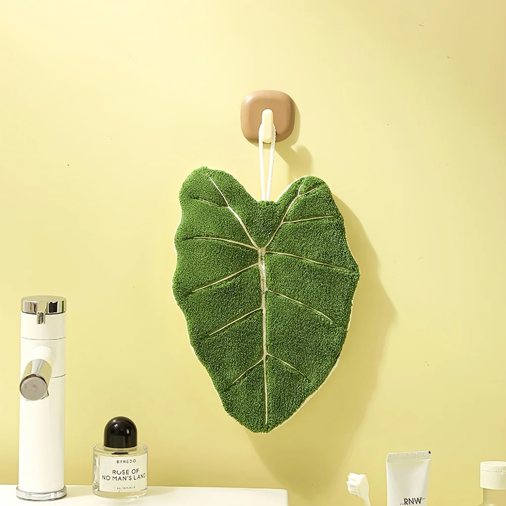 منشفة أوراق الشجر - فائقة النعومة وسريعة الجفاف. ديكور أنيق للحمام والمطبخ. تسوق الآن!