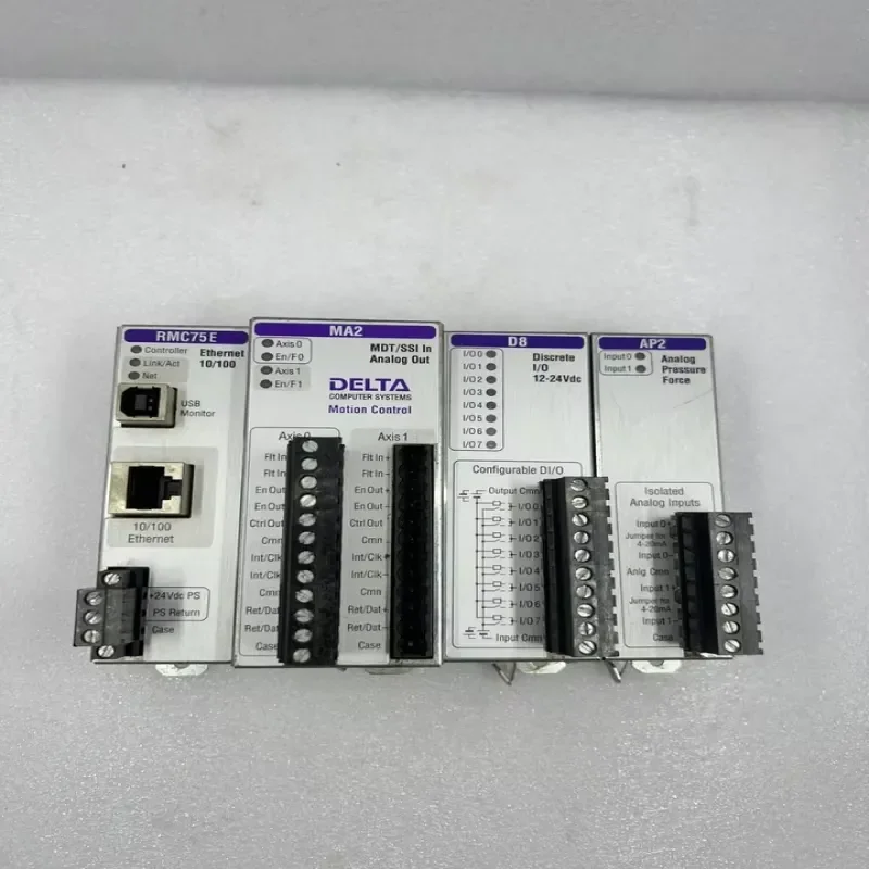 Brand New Ready Stock Brand New COMPUTER RMC75E CONTROLLER CPURMC75E-xxn +AP2 +D8 MODULE TESTED for Plc