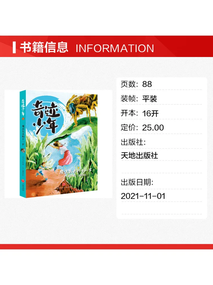 Book-Winshare Eleven Years Old When Magic Fails Miracle Boy