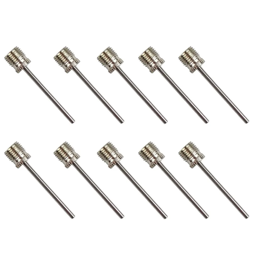 5개입 공 풍선 펌프 바늘 전문 스포츠 배구 축구 농구 공기 주입 바늘 볼 밸브 어댑터