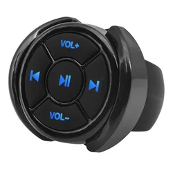 Wireless Bluetooth Remote Controller Media Button Car Motorcycle Bike Steering Wheel Music Player for IOS Android Phone K0174