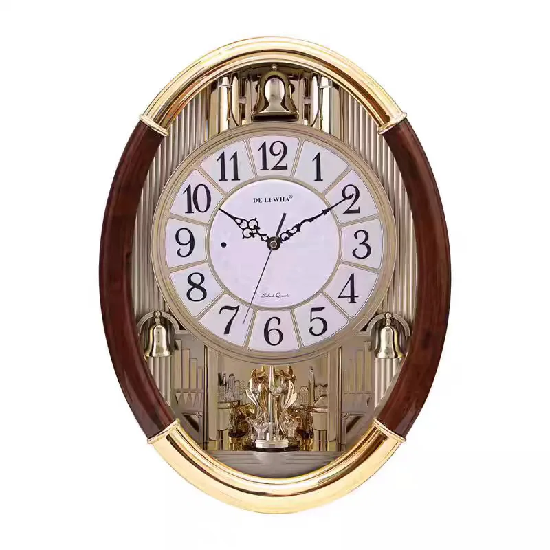 

Wall clock living room on the hour Wall clock household