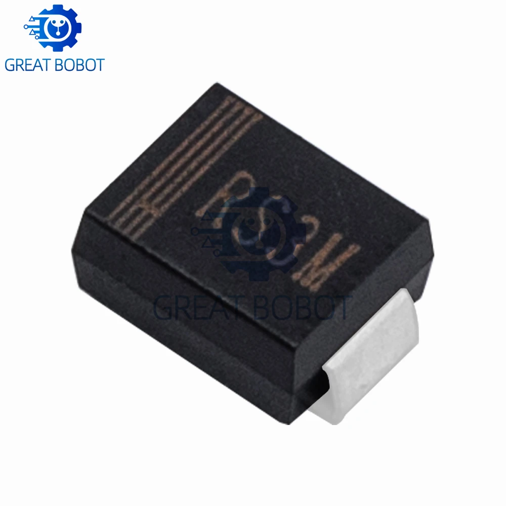 10PCS 1000V 3A Fast Recovery Rectifier Diode: RS3M SMB (DO-214AB) SMD Type – FR307 Compatible