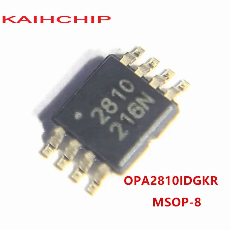 

10шт OPA2810IDGKR Трафаретная печать: 2810 MSOP-8