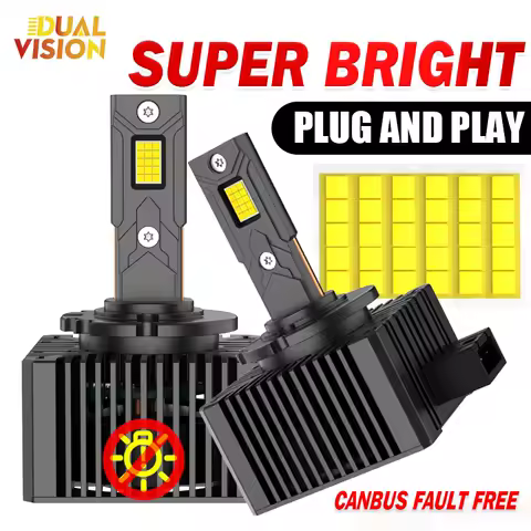 D1S D3S Led Car Headlight Canbus Fault Free Lamp Plug&amp;Play Super Bright 6000K for D2S D4S D8 fog lights Bulbs HID Conversion Kit