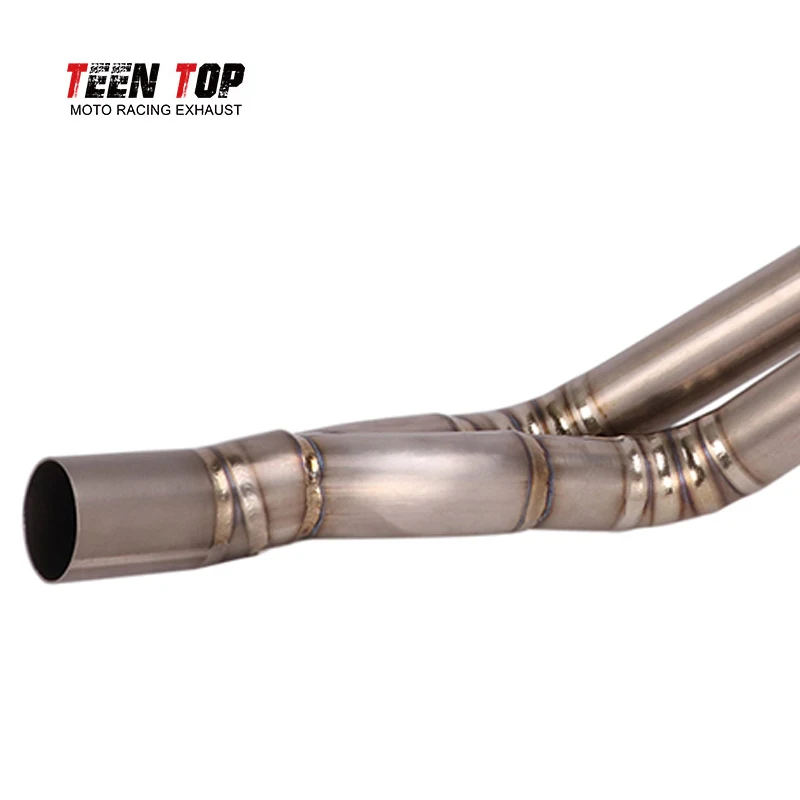 

Лидер продаж на заводе, выхлопная труба из титанового сплава Leoncino BJ500, стандартный размер, передняя выхлопная труба для Benelli