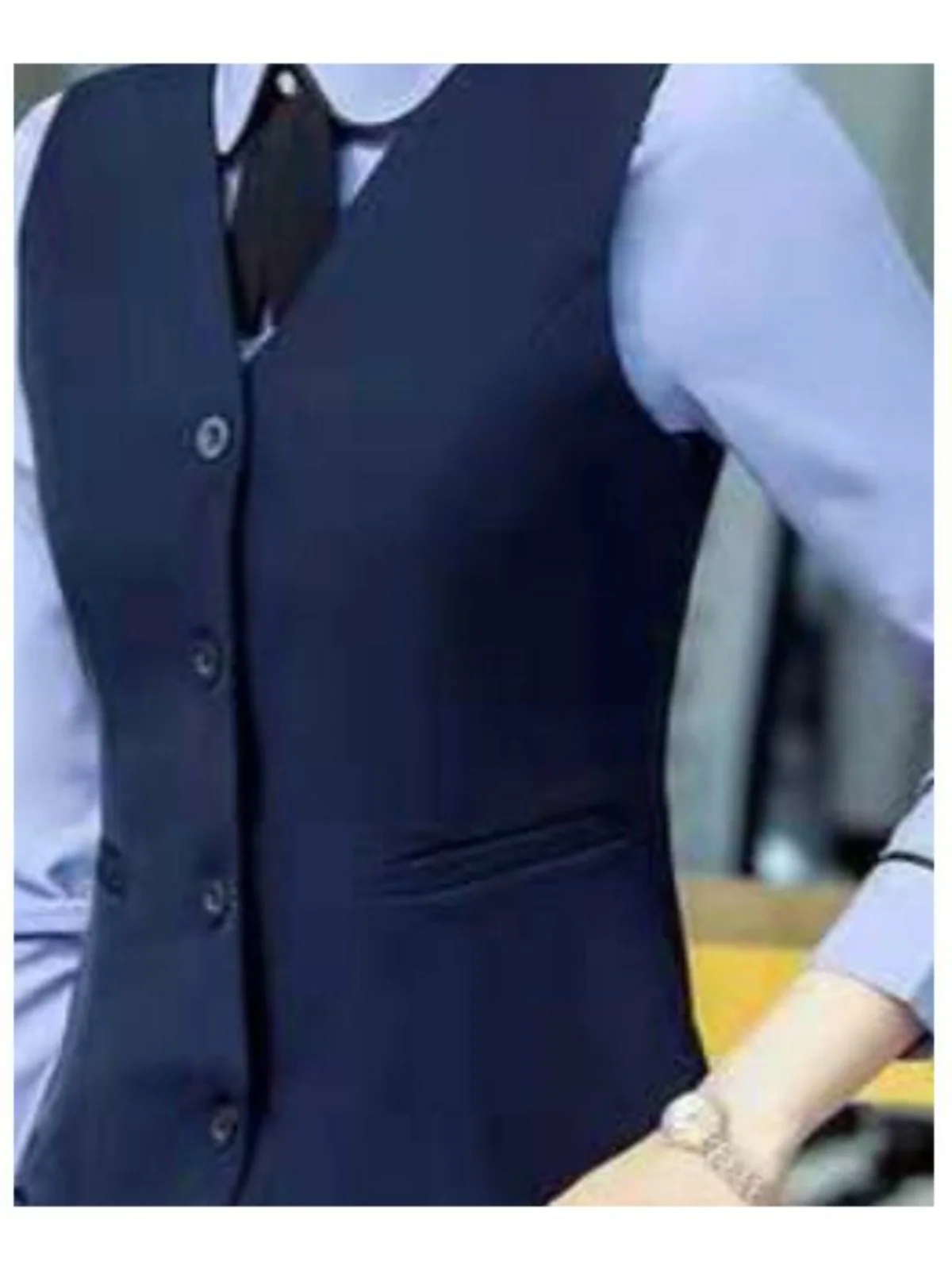 

Profional ort Suit Vest Women's Faion Korean Sle Slim Fit Hotel Workwear Outerwear Spring Autumn Seasonal Design