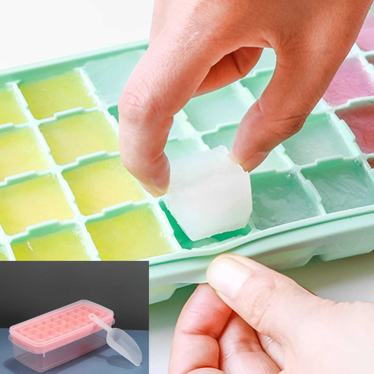 Ice Cube Tray With … - image