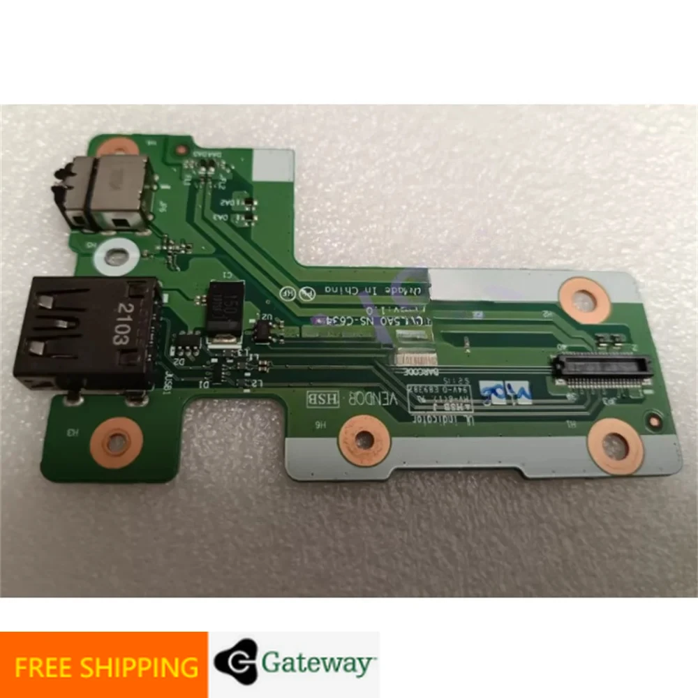 Origina NS-C634 для Lenovo ThinkPad L15 15,6 дюйма Gen1 Gen2 аудио USB плата 100% тест в порядке