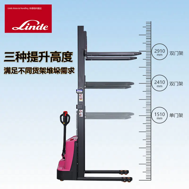 Electrically-powered Forklift Truck Handling Storage Forklift Truck Resistant Commercial Furniture Carrello Elevatore ZY60CC
