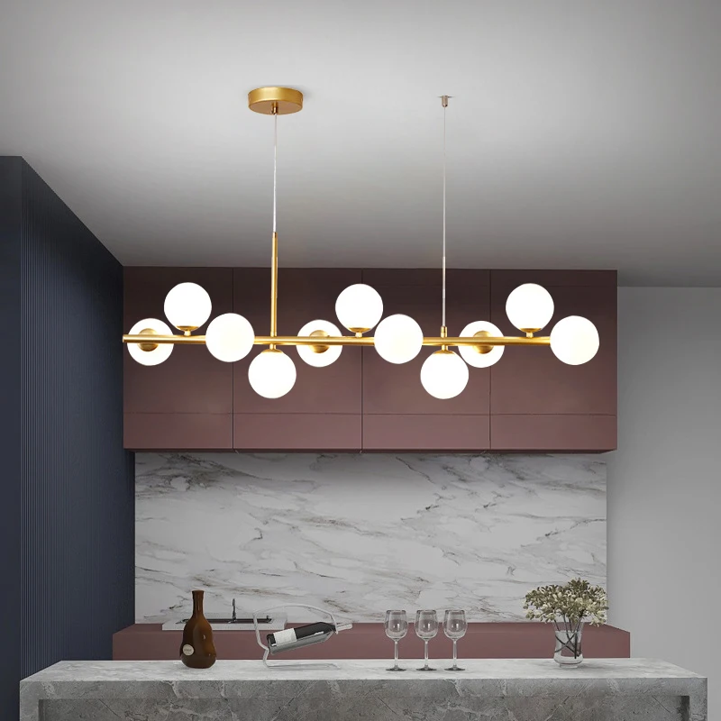 Ceiling pendant lights, dining room pendant lights, G9 base, modern pendant lights, shipped with bulbs included,