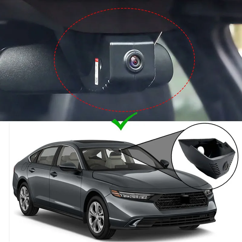 

Dash Cam Camera Front Rear Dashcam 4K Wifi Auto DVR Plug Play OEM Dual Dash Car Camera For Honda Accord Civic HR-V ZR-V CR-V