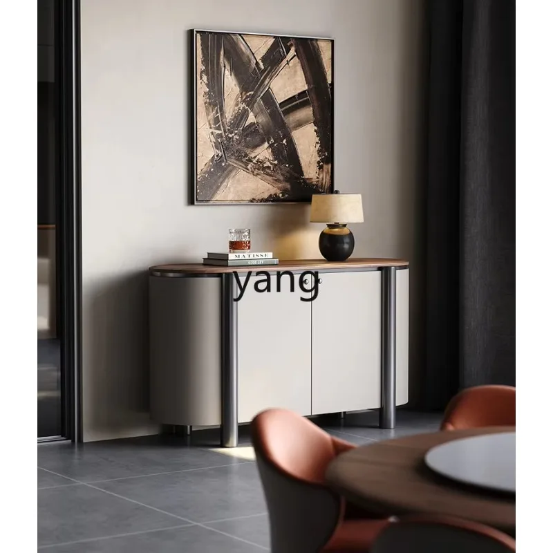 

LMM light luxury dining side cabinet living room against the wall large flat floor household storage locker
