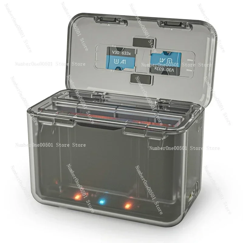 

Insta360 x4 Battery Charger Smart Charging Butler Storage Case Sports Camera Accessories