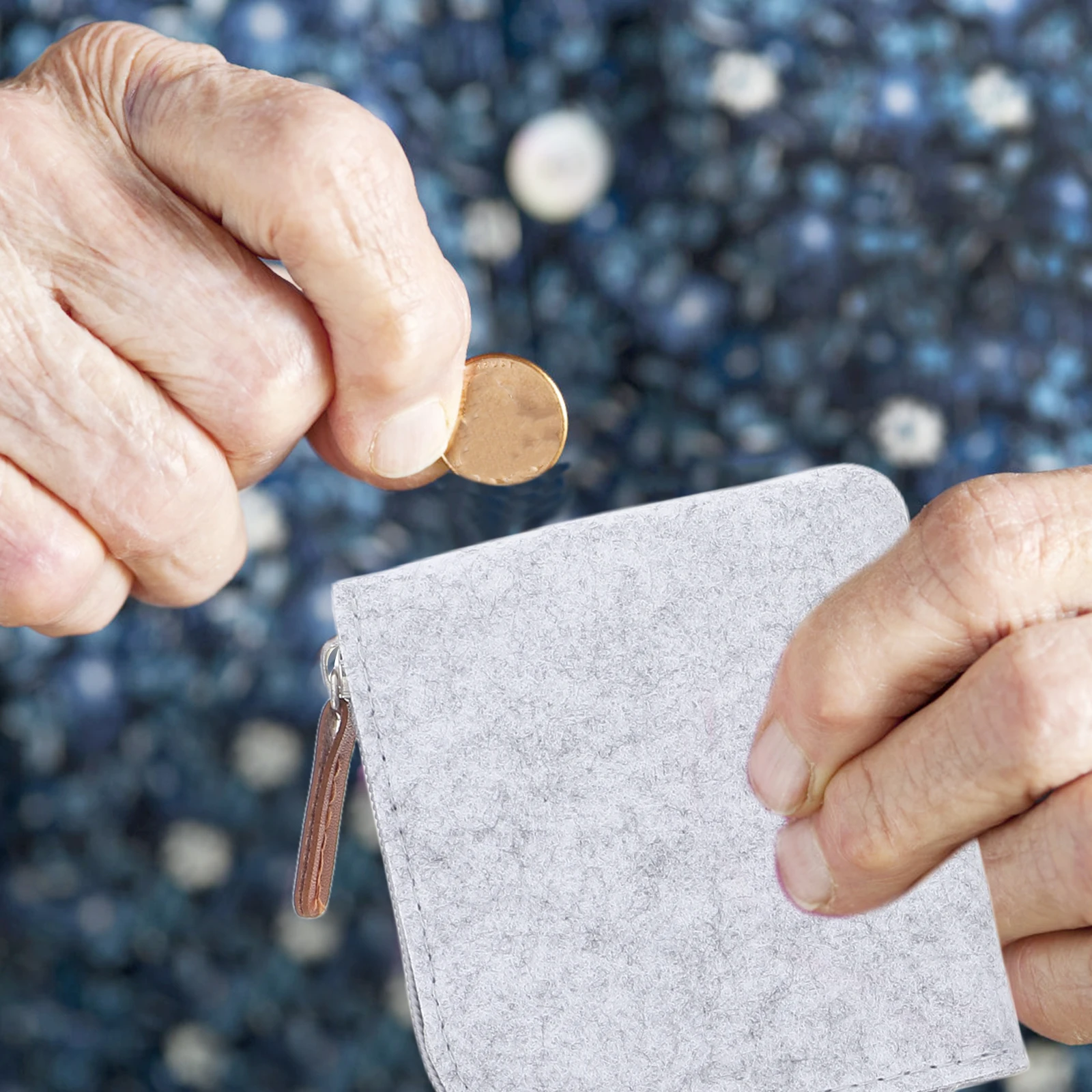 

4 pcs Coin Zippered Storage Pouch Purse Mini Wallet Smooth Zipper Storage Pouch Waterproof Durable Girls Bag Compact Size