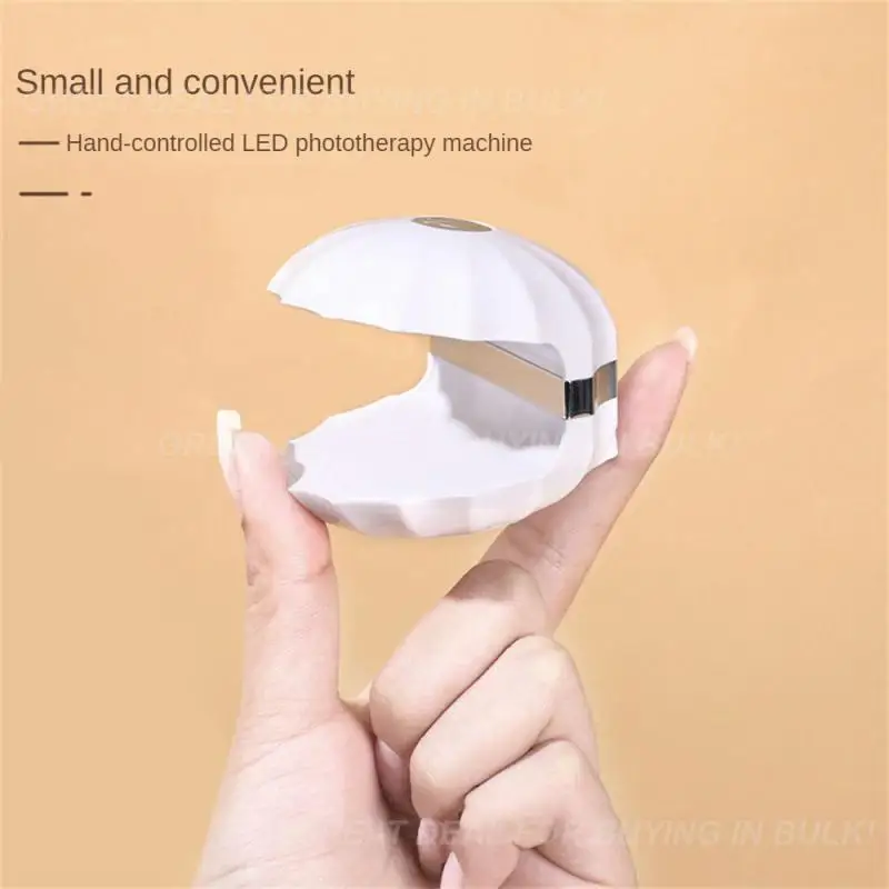 โคมไฟทำเล็บกันเล็บขนาดเล็ก, โคมไฟอบกาวทาเล็บดีไซน์สองชั้นขนาดเล็กแบบพกพาสวยงาม