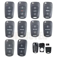 for Hyundai Porter Verna Bongo Solaris Accent Kia Sportage Rio Morning Picanto K2 K5 I20 Ceed Elantra Car Key Case Shell Housing
